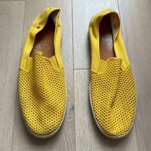 Men’s Riviera Classic Yellow Canvas & Mesh Slip-on